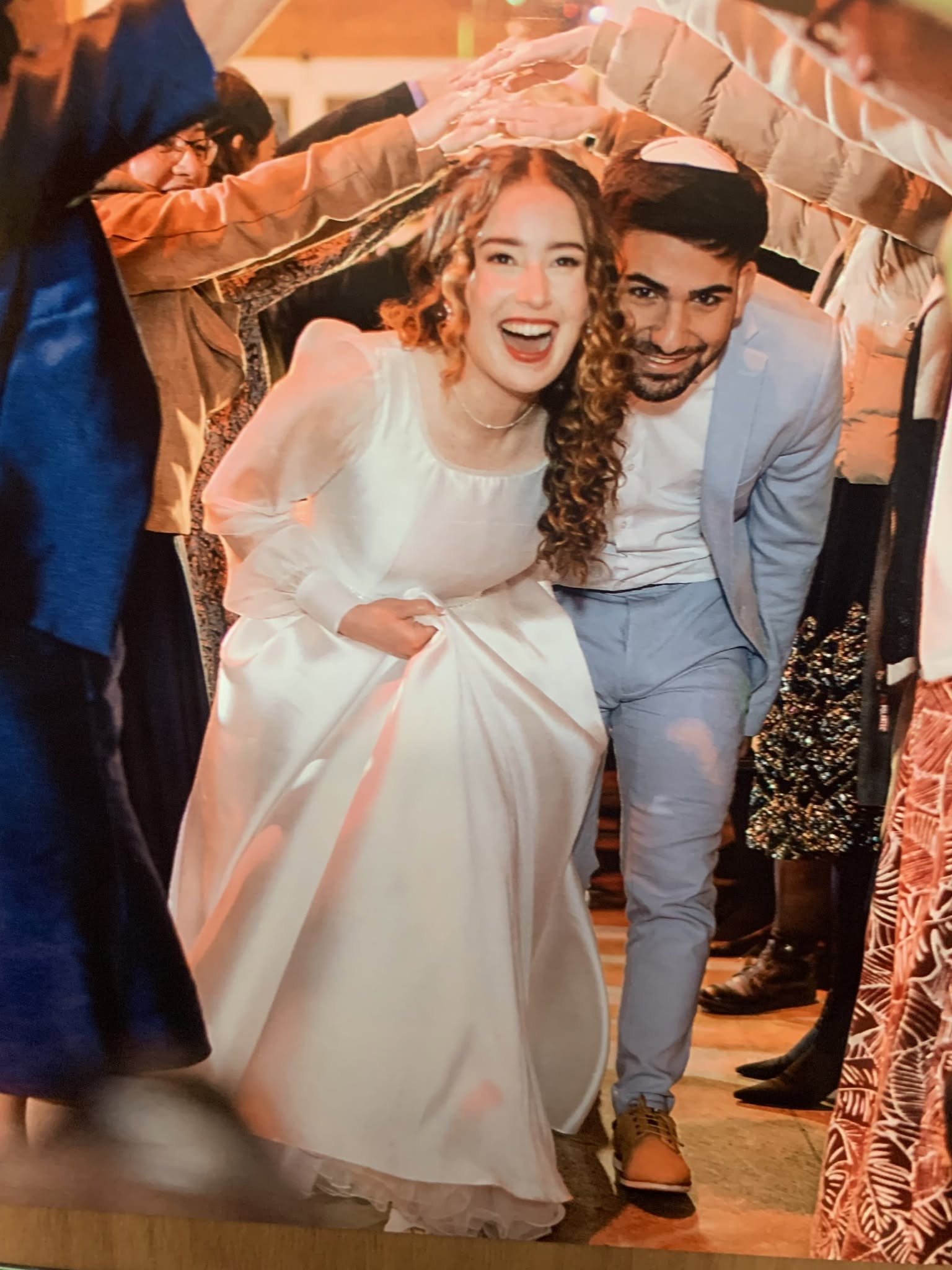 A joyful wedding celebration